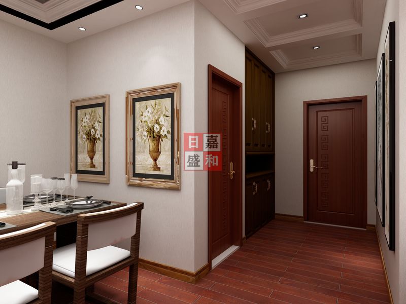 海亮大都會三室98m2裝修實(shí)景圖